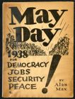 May Day: 1938 for Democracy, Jobs, Security, Peace! cover